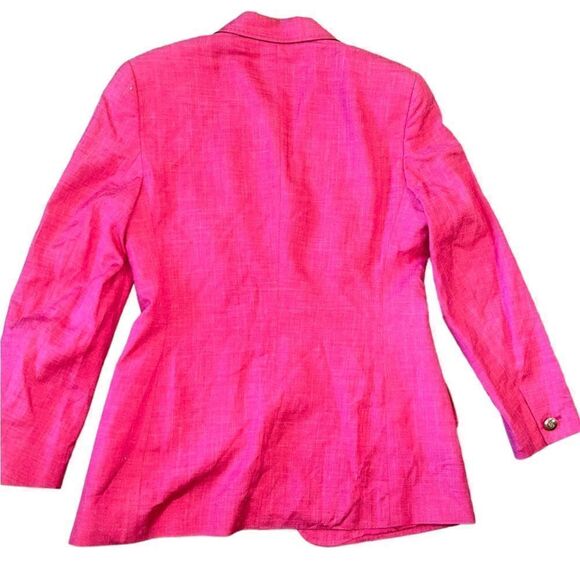 Escada Pink Blazer and Skirt Suit Two Pieces Set - Picture 5 of 13